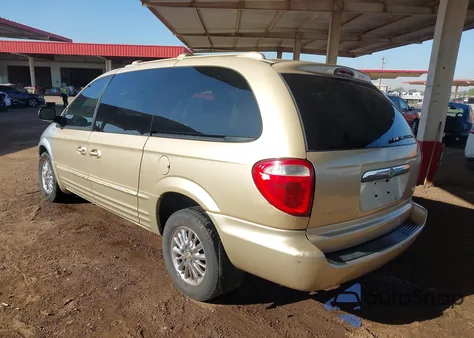 2001 Chrysler Town & Country Limited from USA, damaged, VIN 2C8GP64L21R396844